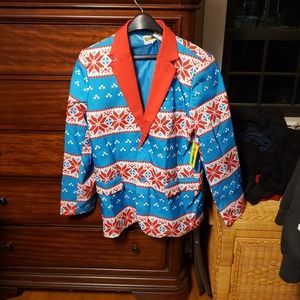 Tipsy Elves Men's Christmas Blazer